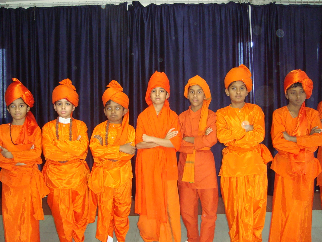 Fancy dress competition on famous personality as Swami Vivekananda ji ...  #Raizel Arora .. - YouTube